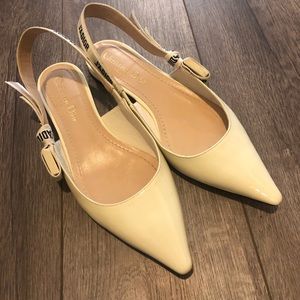 Dior slingback flats